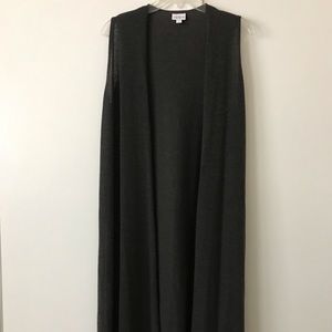 {LULAROE} Joy (long vest) - SMALL